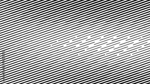 Abstract halftone. Black Bands on white background. Halftone background.