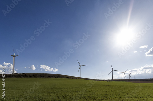 Energía eólica. Molinos de viento