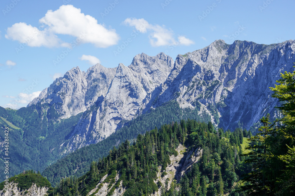 Obraz premium The Wilder Kaiser Alps