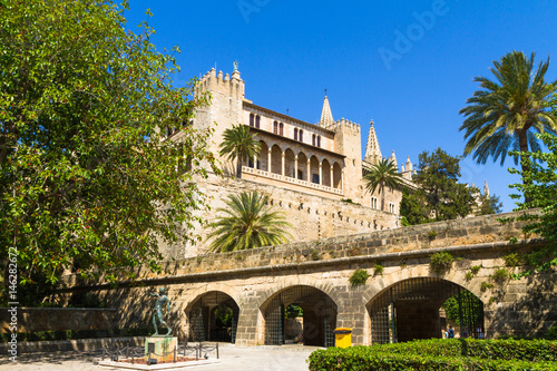 Aludaina Palace in Palma, Mallorca, Spain. photo