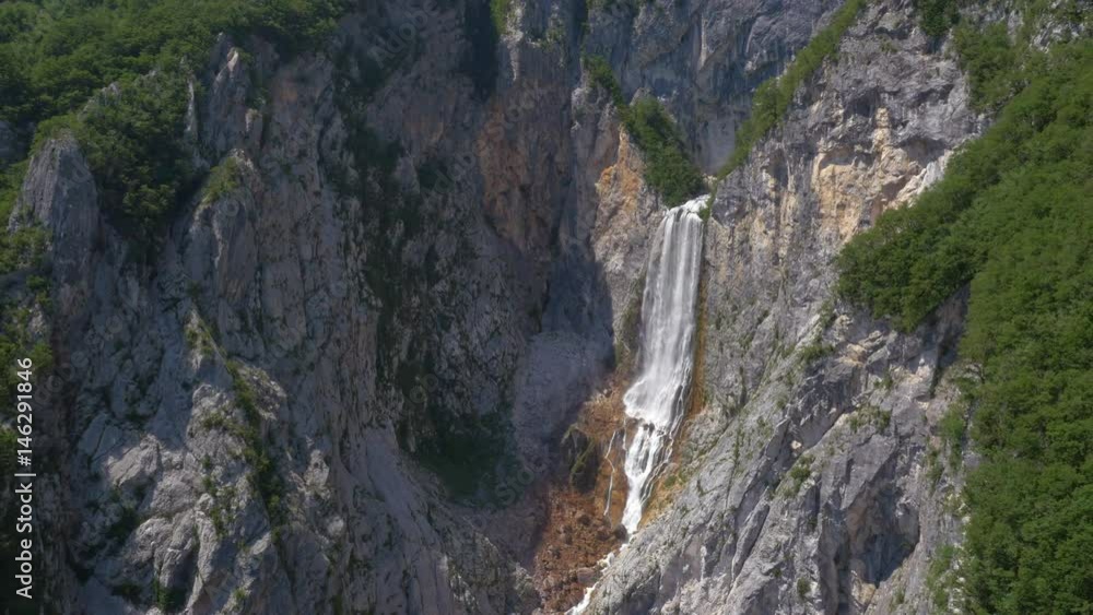 The beautiful natural sceneries with mountains and waterfalls in Boka, 4K - 2 The beautiful natural sceneries with mountains and waterfalls in Boka, 4K - 2