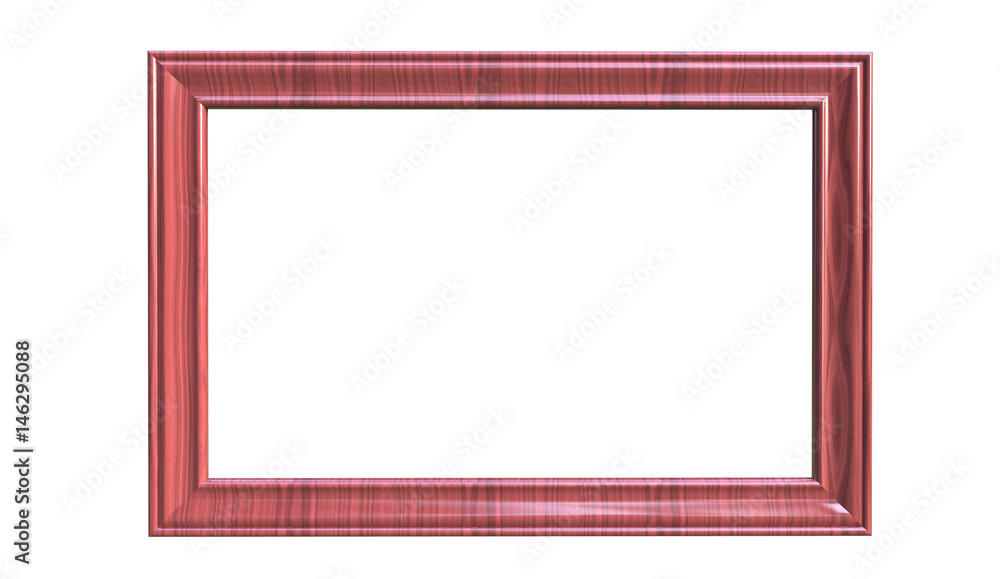 3d rendering of modern isolated hanging wine color photo frame on a white background 3d rendering of modern isolated hanging wine color photo frame on a white background