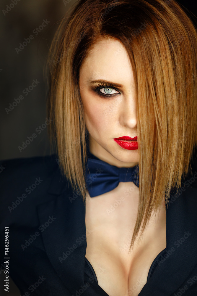 Femme Fatale languishing look Femme Fatale languishing look