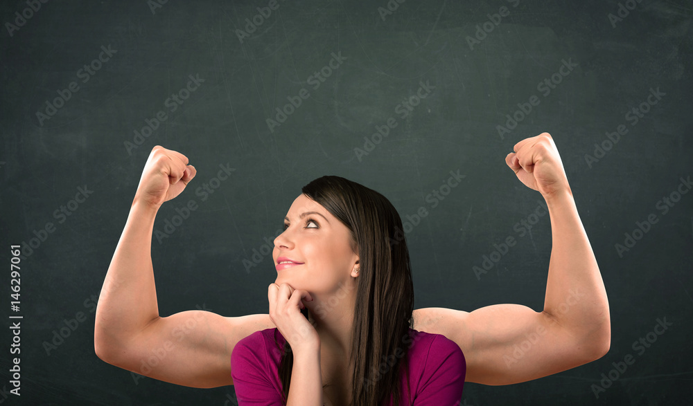 strong and muscled arms concept strong and muscled arms concept