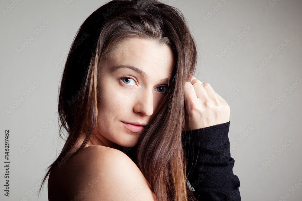 Portrait of sensual woman Portrait of sensual woman