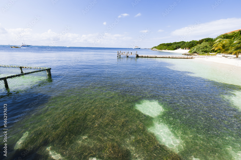 Obraz premium Caribbean Island paradise.