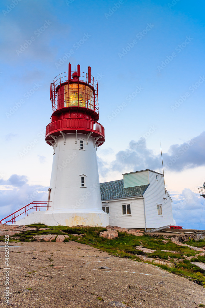Lindesnes Lighthouse in Norway Lindesnes Lighthouse in Norway
