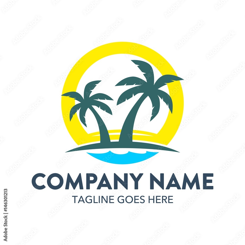 Summer Logo Template
