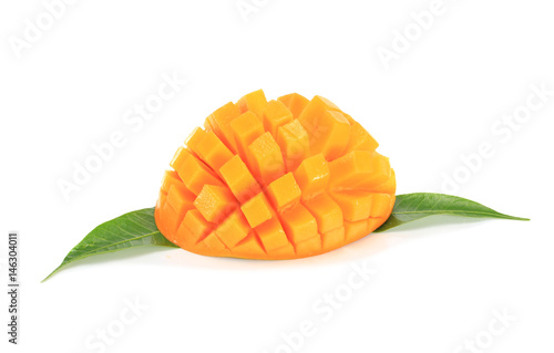 mango fruit isolated on white background