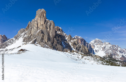 The picturesque landscapes of the Dolomites area © giumas