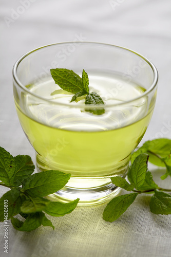 Fotografía mint tea
