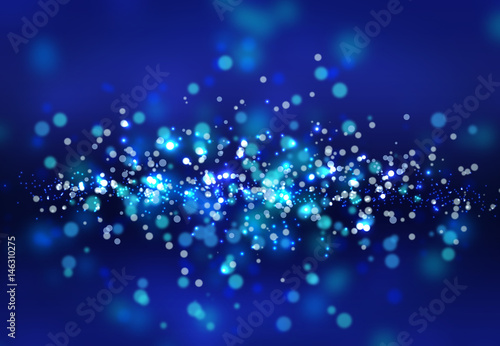 Dark bokeh background with smooth circles