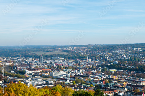 Panorama von Pforzheim