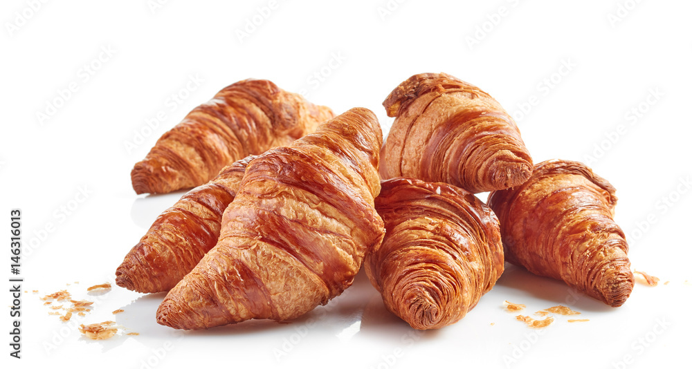 Fototapeta premium freshly baked croissants