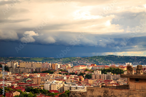 storm over the city of Trieste © zakaz86