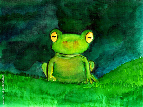 funny frog © Jana