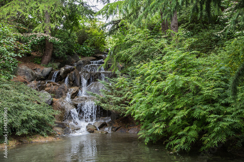 Water Flowing Down Rocks