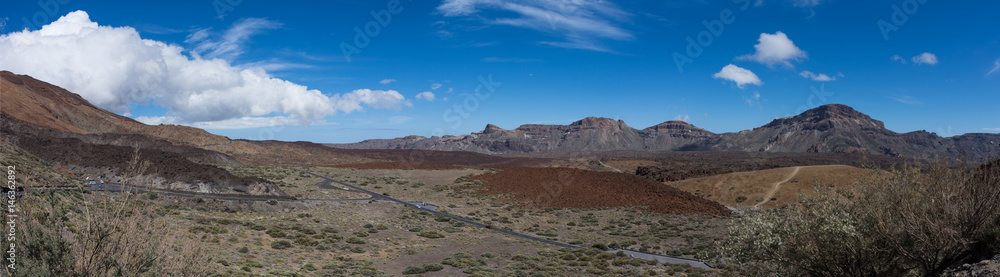 Fototapeta premium Caldeira de las Cañadas, Volcan Teide, Tenerife