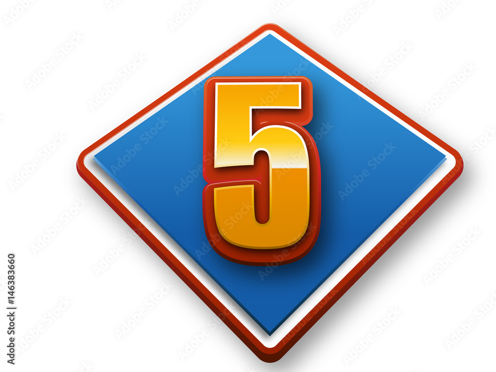 5th celebration event number for poster or invitation 5th celebration event number for poster or invitation