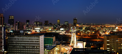 Johannesburg Night Panorama