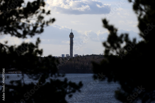Photography kaknästornet, sverige, stockholm