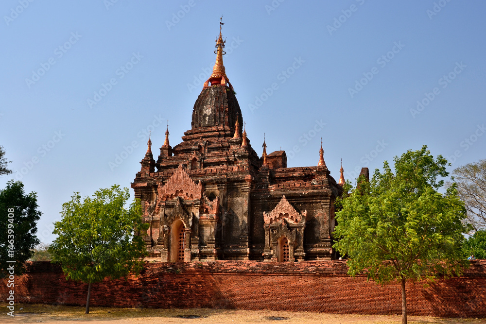 Naklejka premium Bagan Myanmar