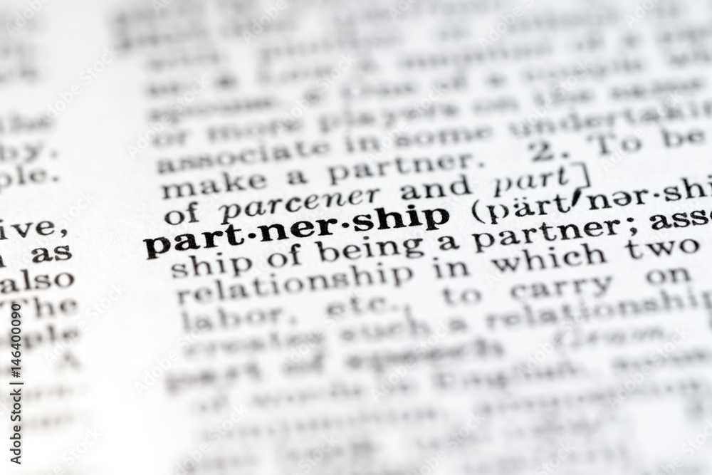 Definition of word partnership in dictionary Definition of word partnership in dictionary