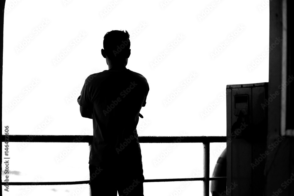 male person silhouette