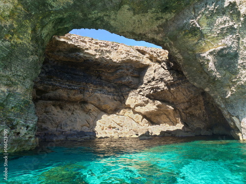 Höhle auf der Insel Comino / Malta