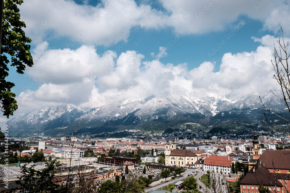 Innsbruck im Blick vom Bergisel