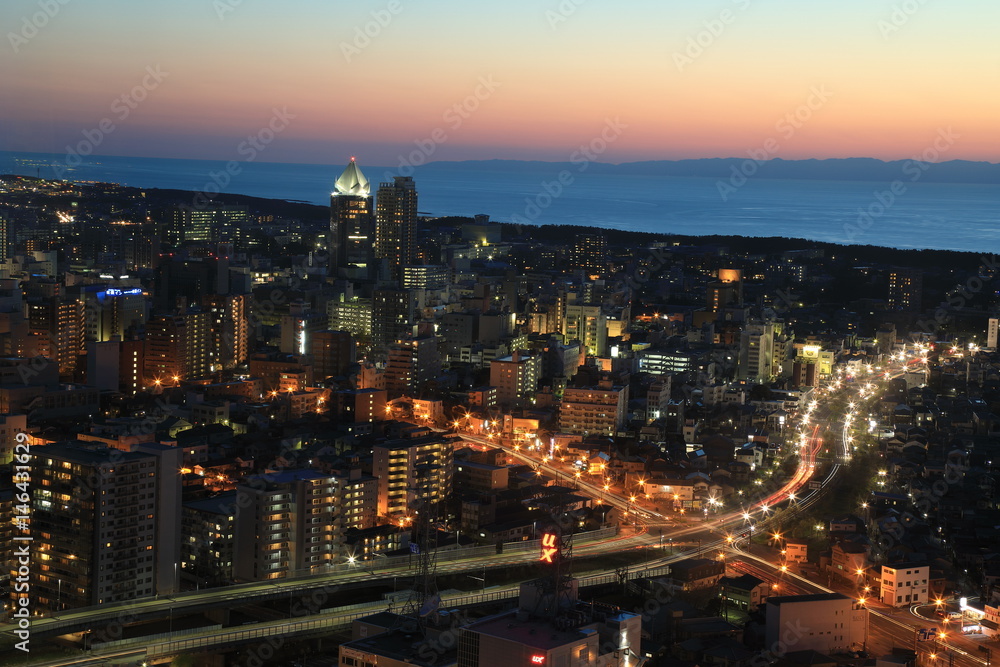 新潟夜景 新潟夜景