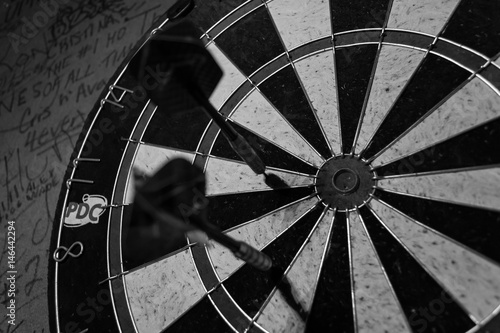 Dart board