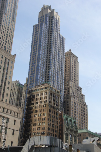 Skyscrapers of New York's financial district