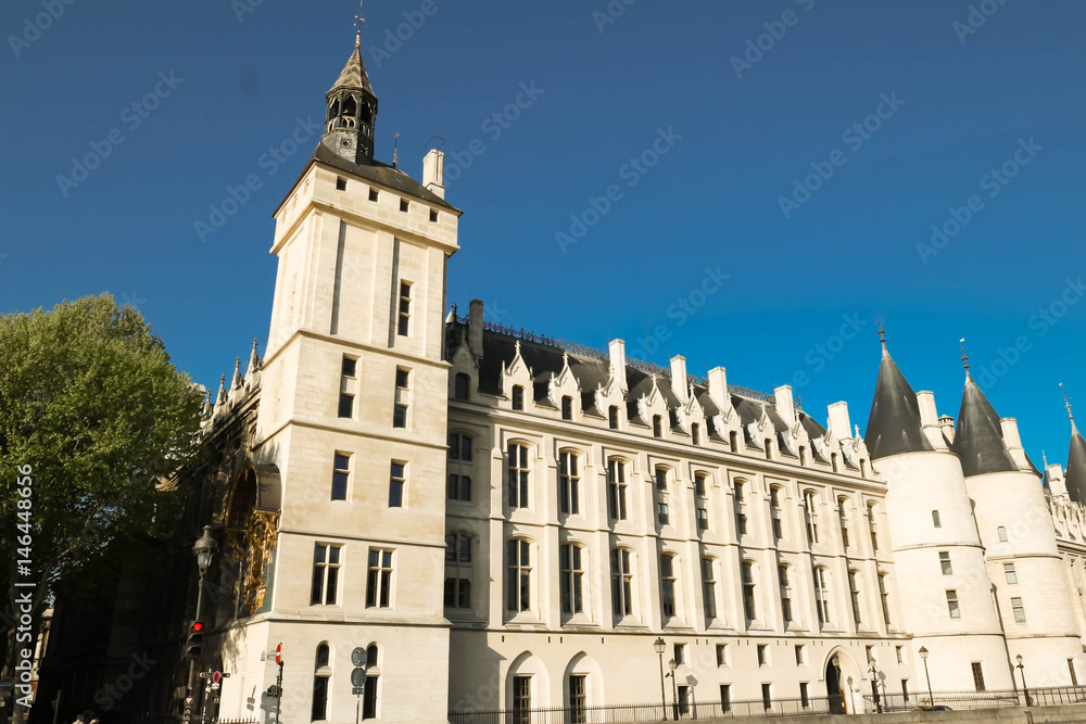 The Conciergerie castle ,Paris, France.