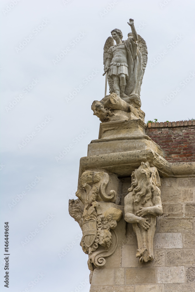 Archangel Michael Guarding on the Fortified Walls of Alba Iulia