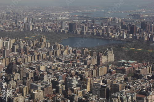 Flying over Central Park