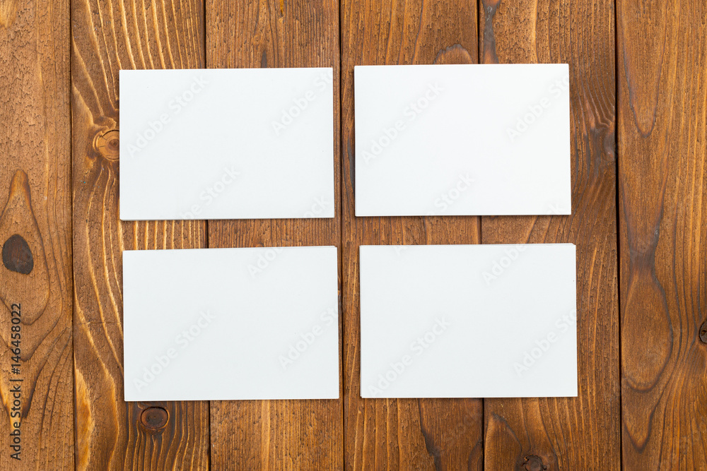blank paper on desk blank paper on desk