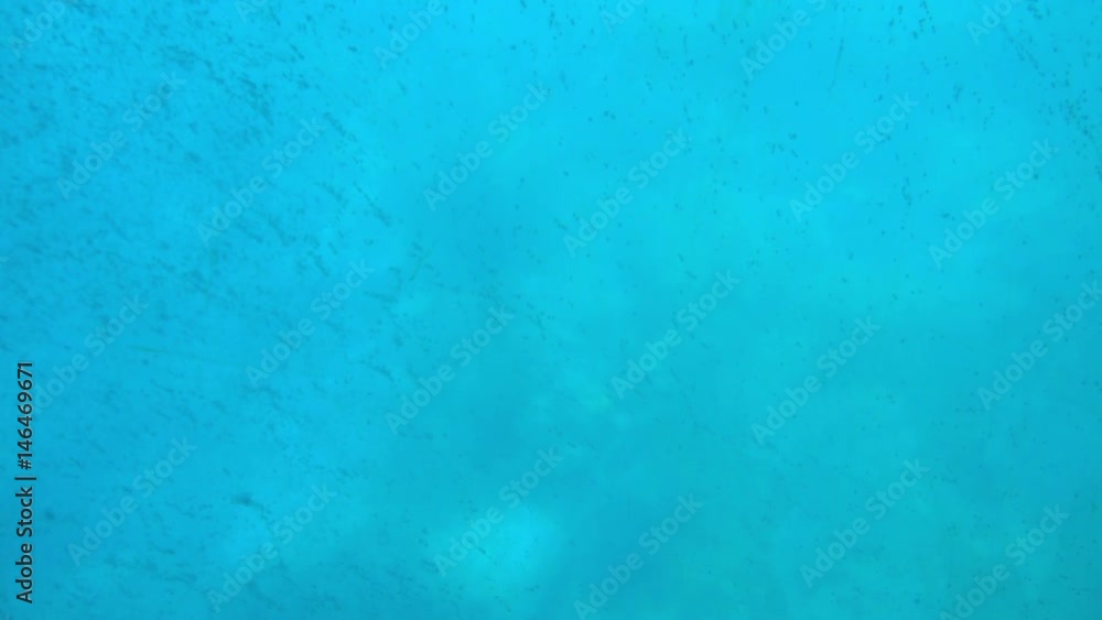 Ocean Bubbles Underwater, Slow Motion Ocean Bubbles Underwater, Slow Motion