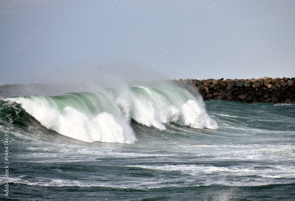 Breaking Wave in Coos Bay