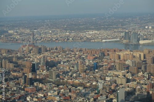 View at Manhattan midtown from One World Trade Center © Sandra