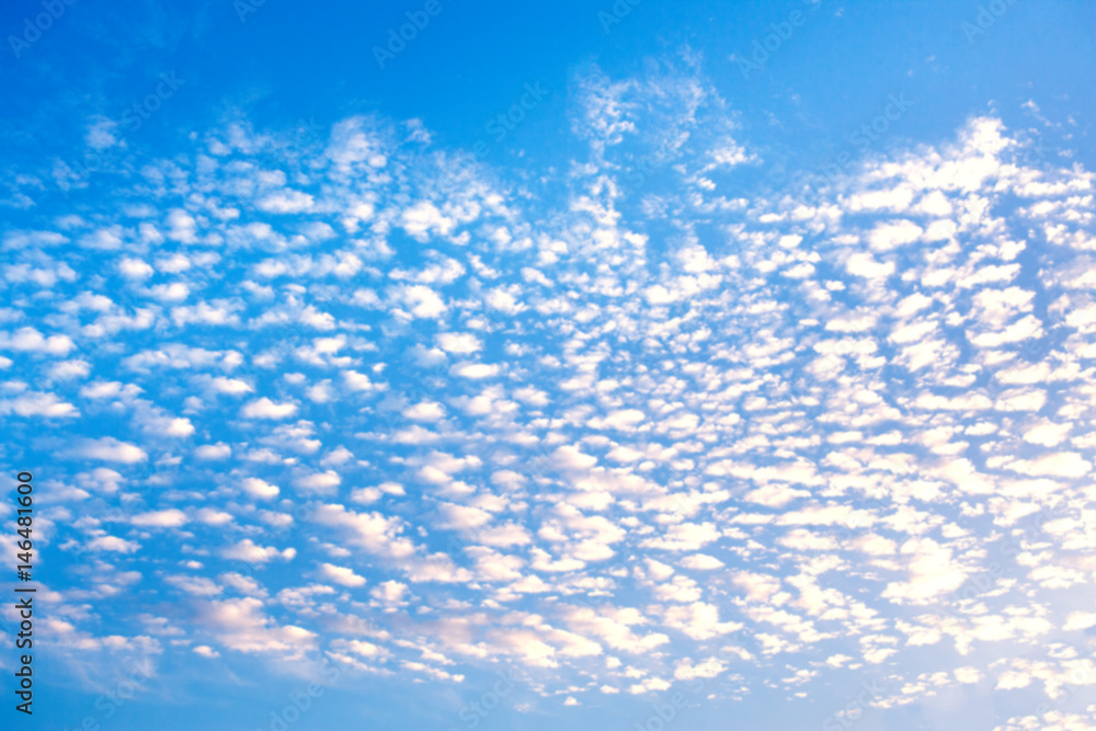 Obraz premium Cloudy sky abstract background. Smooth gradient background light blue color