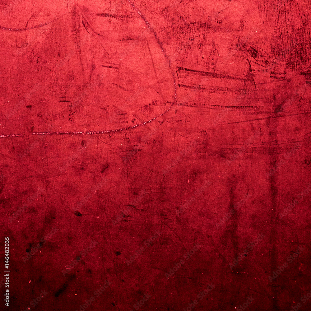 Obraz premium Abstract red background with grunge texture. For vintage design