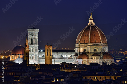 Dom von Florenz  Santa Maria Del Fiore bei Nacht
