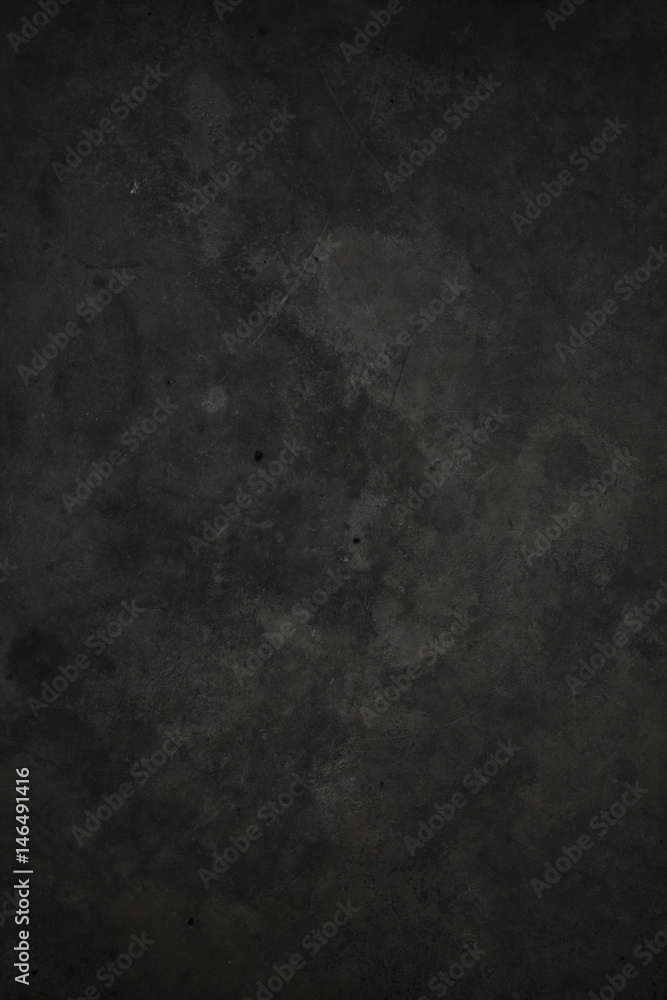 Black concrete background