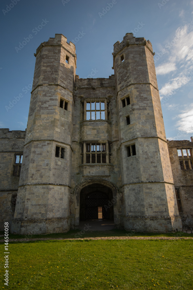 Ruin of Titchfield Abbey Hampshire England UK