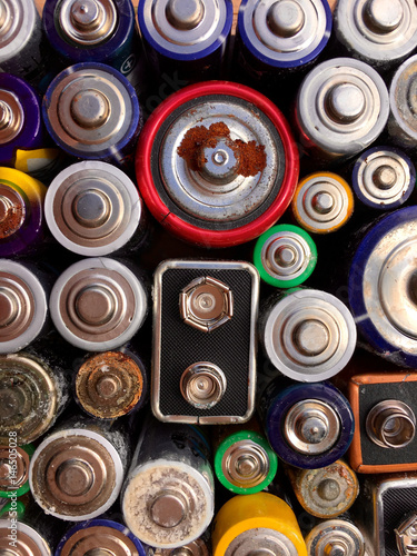 Alte und gebrauchte Batterien