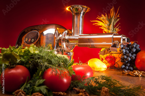 Vegetables for juice. The d...