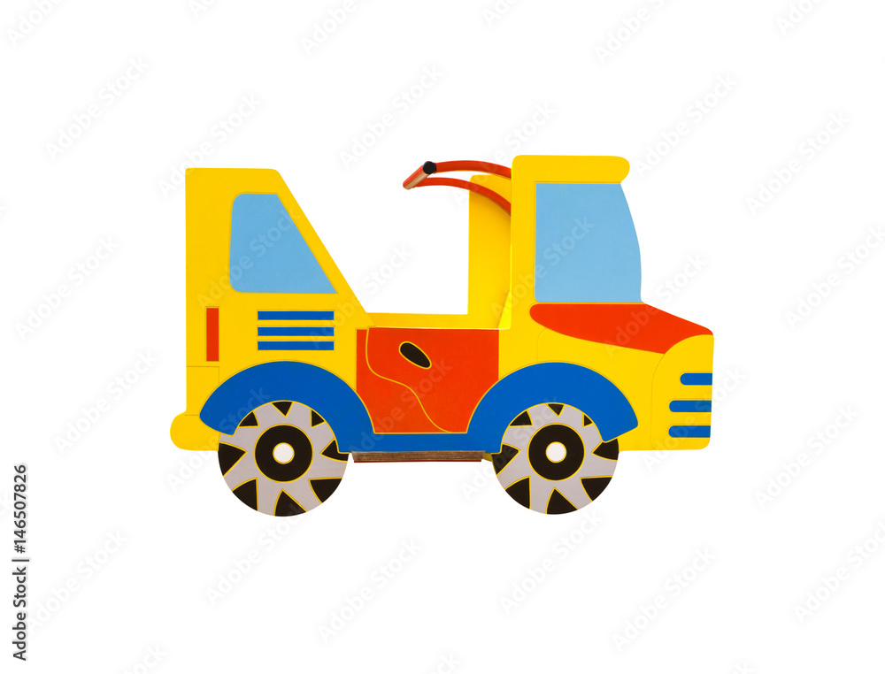 Fototapeta premium Car for playground