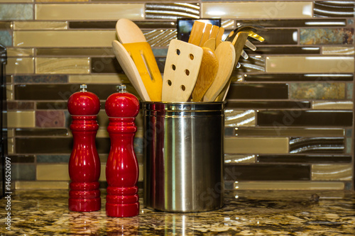 Kitchen Utensils On Display photo