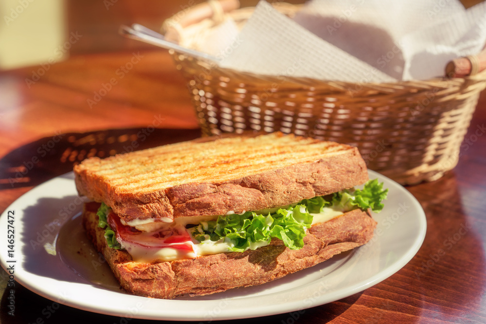 toast bread,Sandwich toast bread for breakfast with cheese, tomatoes, lettuce toast bread,Sandwich toast bread for breakfast with cheese, tomatoes, lettuce